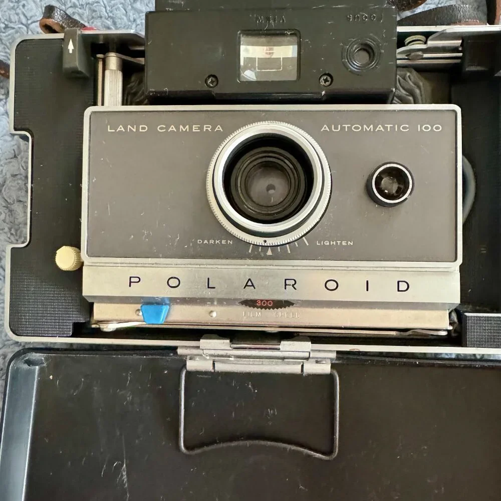 Vintage Polaroid Land camera 100